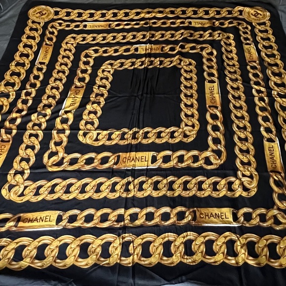 Chanel Silk Scarf - Picture 1 of 1